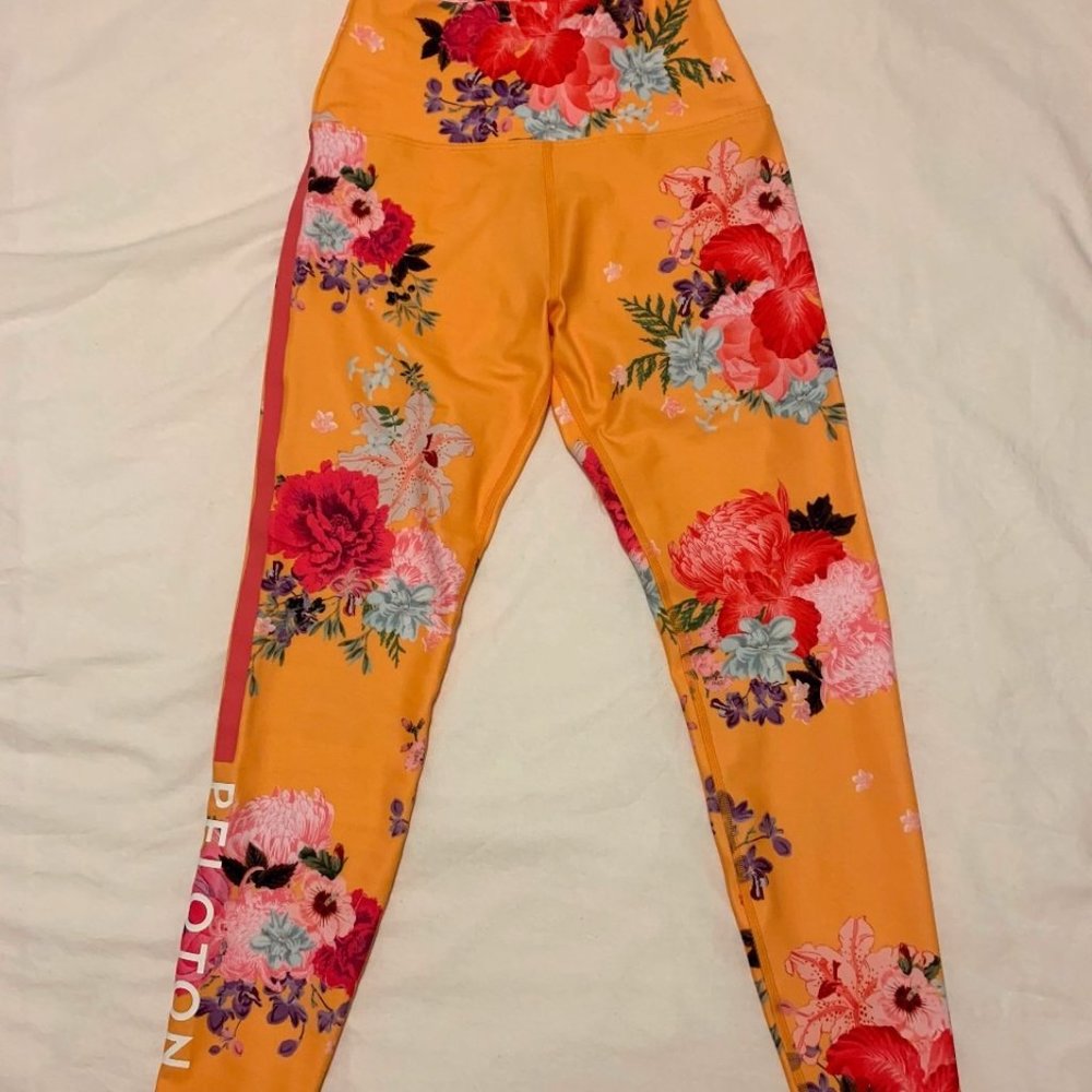 NWT Peloton APIHM Saffron Leggings